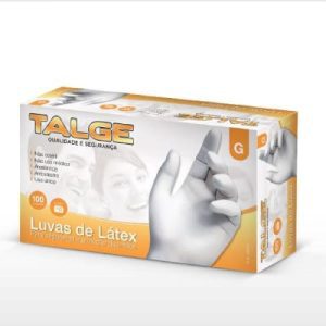 LUVA LATEX TALGE TAM PP C/PÓ