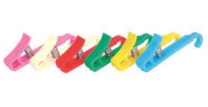 COLGADURA PLASTICA COL. SORTIDA UN